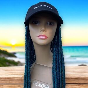 Stylish Faux Locs Wig Hat
